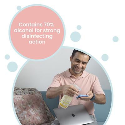 Koparo Clean Gadget Disinfectant Spray (Pack of 2 x 500 ml) - Lemon Zest - Others