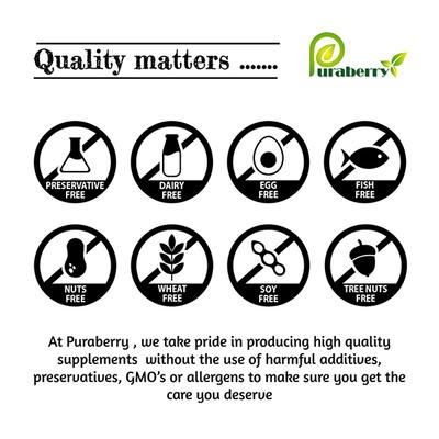 Puraberry Milk Thistle 800 mg Veg Capsule 60's - Vital Health