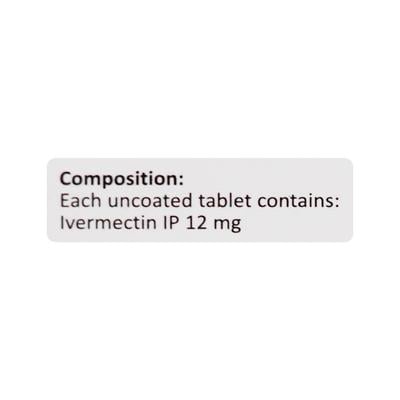 Ivecop 12mg Tablet 1's - Parasitic Worms-Ant