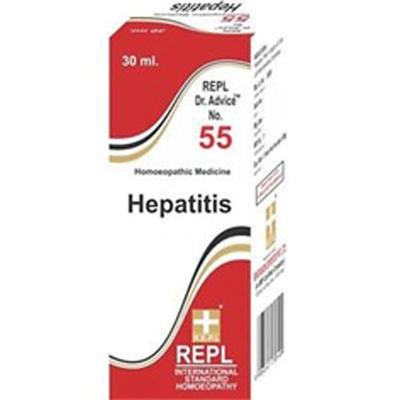 Repl Dr. Advice No.55 Hepatitis Drops 30 ml - Homeopathic Drops