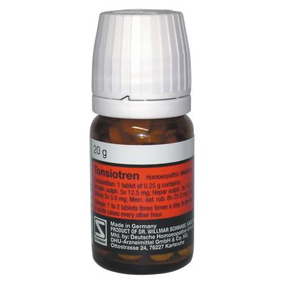 Dr. Willmar Schwabe Tonsiotren Tablet 20 gm - Bio-Chemic