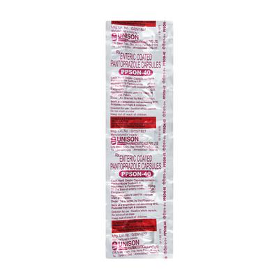 Ppson 40mg Capsule 10'S - Ulcer/Reflux/Flatulence-Aaa