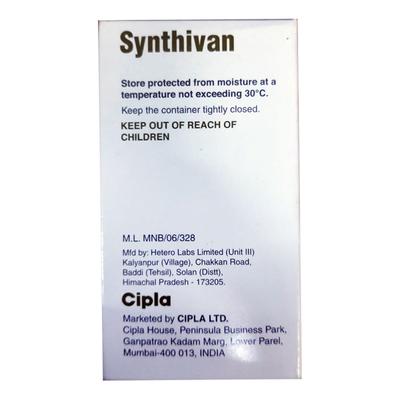 Synthivan Tablet 30'S - Viral infections-Ant