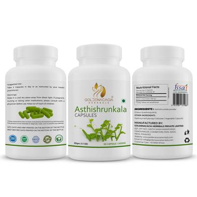 Goldenacacia Herrbals Asthishrunkala 500 mg Capsule 60's - Pure Herbs