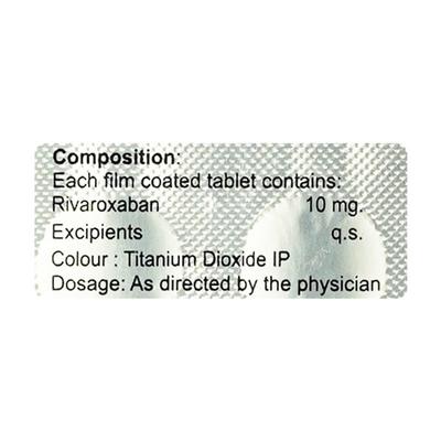 XAREX 10 Tablet 15's - Blood Clot-Ant