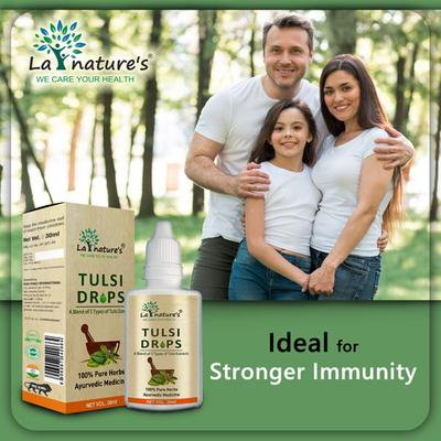La nature's Tulsi Drops 30 ml - Health Products
