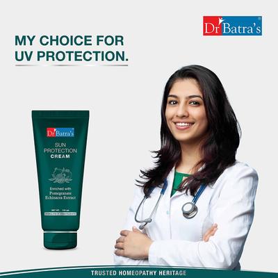 Dr Batra's SPF 30 Sun Protection Cream - Echinacea (Pack of 2 x 100 gm) - Face Sunscreen