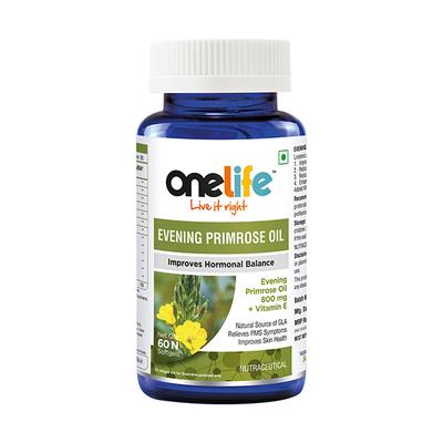 Onelife Evening Primerose Oil Softgel 60's - Vital Health