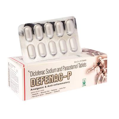 Defenac P Silver Tablet 10'S - Pain relief-Nsa