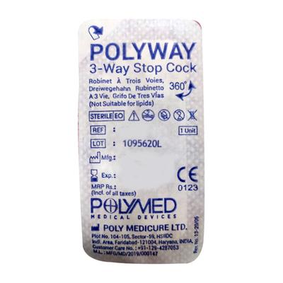 Polyway 3-Way Stop Cock 1's - Cannula