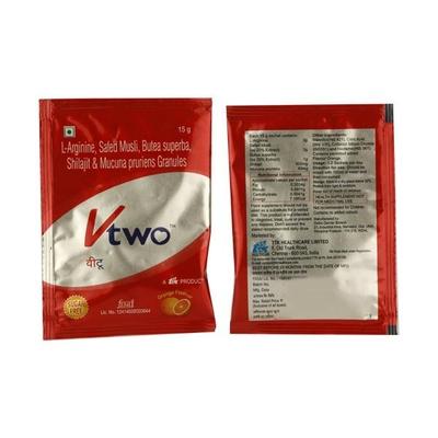 Vtwo Sugar Free Orange Flavour Granules 15gm - Supplements-Sup