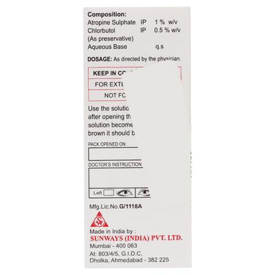 ATROSUN Eye Drops 5ml - Mydriasis