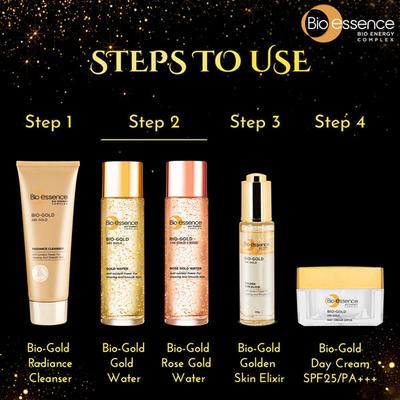Bio-Essence Bio-Gold Golden Skin Elixir, Bi-Phase Serum 30 gm - Face Serum