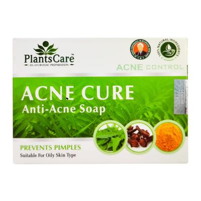 Plantscare Acne Cure Anti Acne Soap 75 gm - Soaps