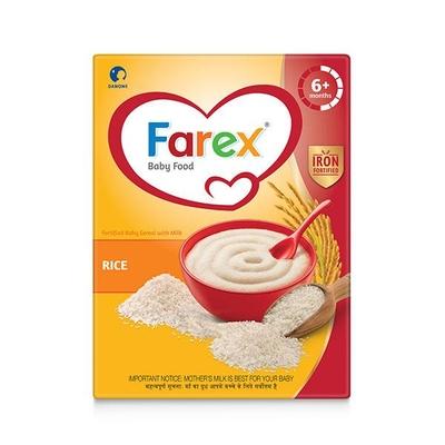 Farex Baby Food Rice 6+ Months 300 gm - Baby And Infant Supplements