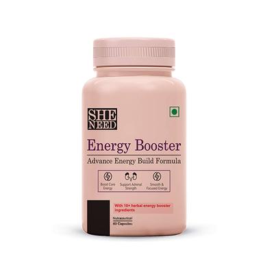 She Need Energy Booster Capsule 60's - Energy Drinks
