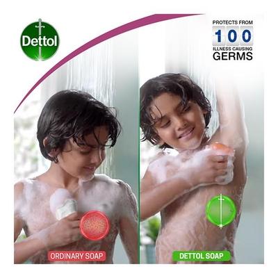 Dettol Soap - Skincare (Pack of 4 x 75 gm) - Soaps
