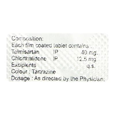Zytel Ch 40Mg Tablet 10's - Hypertension-Ang
