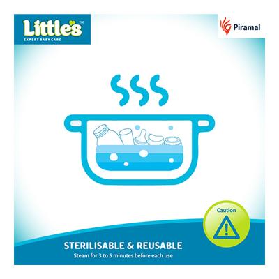 Little's Poly Maxi Feeding Bottle 240 ml - Feeding & Nursing