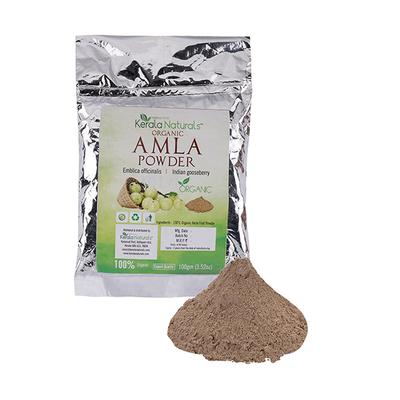 Kerala Naturals Organic Amla Powder 100 gm - Personal Care (Ayush)