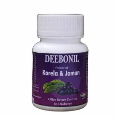 Prabhat Ayurvedic Pharmacy Deebonil Karela & Jamun Capsules 30's - Speciality Medicines