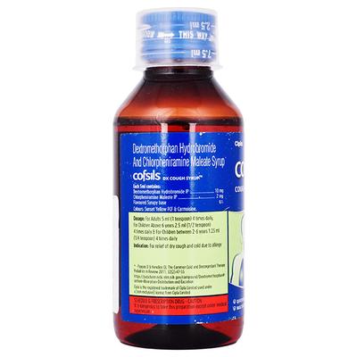 COFSILS DX Cough Syrup 100ml - Cough And Cold-Cou