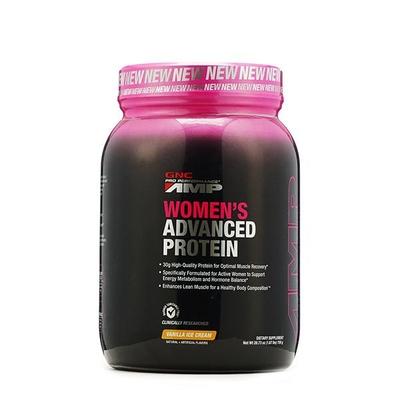 GNC Pro Performance AMP Women's Advanced Protein Powder - Vanilla Icecream 1.7 lb - Workout Essentials