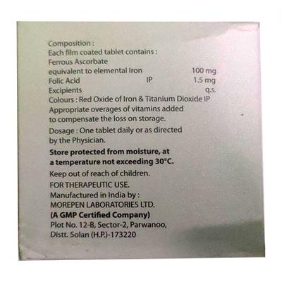 IRRION Tablet 10's - Iron Supplement/Anaemia-Vma