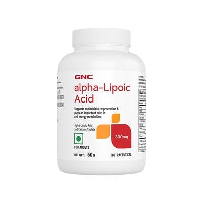 GNC Alpha Lipoic Acid Tablet (300 mg) 60's - Diabetes (Fitness)