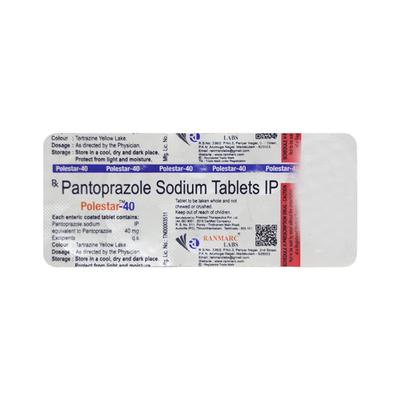 POLESTAR 40mg Tablet 10's - Ulcer/Reflux/Flatulence-Aaa
