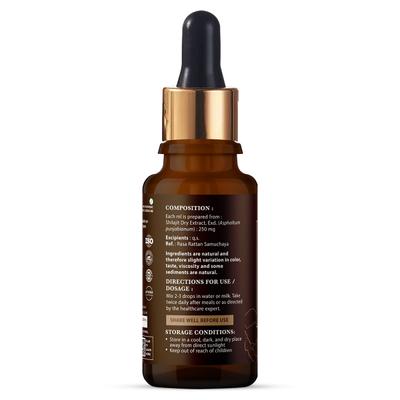 Nirvasa Shilajit Liquid (Pack of 6 x 30 ml) 1's - Sexual Care