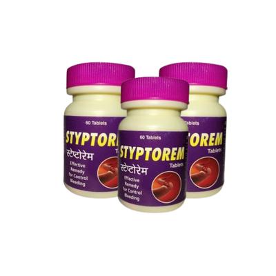Agron Ayurveda Styptorem Tablet 60's - Speciality Medicines