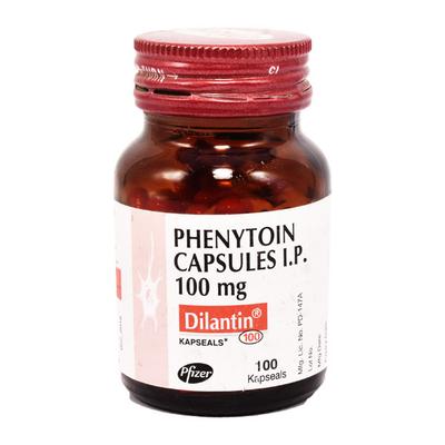 Phenytoin 100mg Capsule 10'S - Epilepsy/Convulsion-Ant
