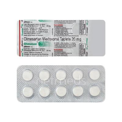 Olmesar 20mg Tablet 10'S - Hypertension-Ang