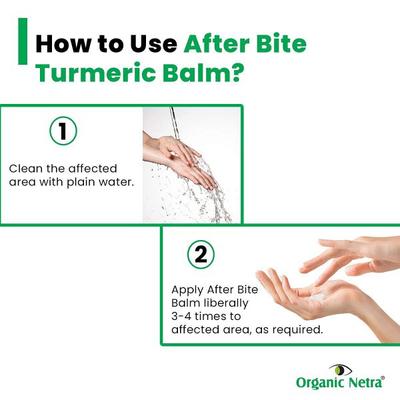 Organic Netra After Bite Turmeric Balm 50 gm - Personal Care (Ayush)