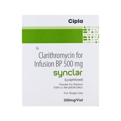 Synclar 500mg Injection 1'S - Bacterial Infections-Mac