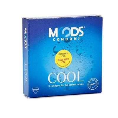 Moods Condom - Cool 3's - Plain/Flavoured Condoms