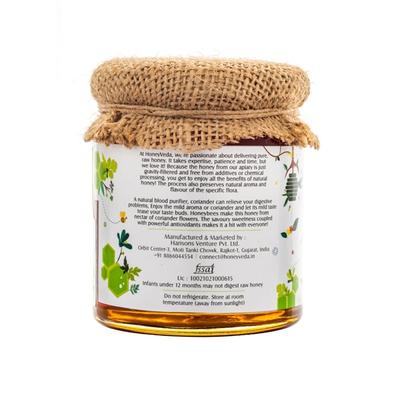 HoneyVeda Coriander Honey 250 gm - Honey