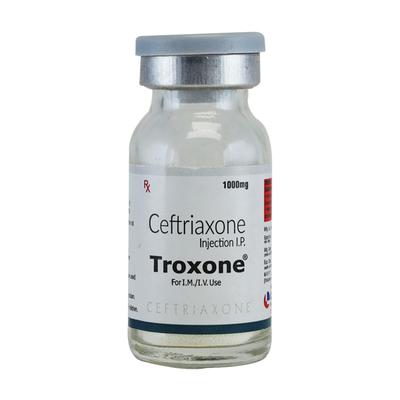 TROXONE 1000 Injection 1's - Bacterial Infections-Cep