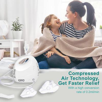 iGRiD Portable Nebulizer Machine with Accessories (IG1614N) - Nebulizers / Vaporizer