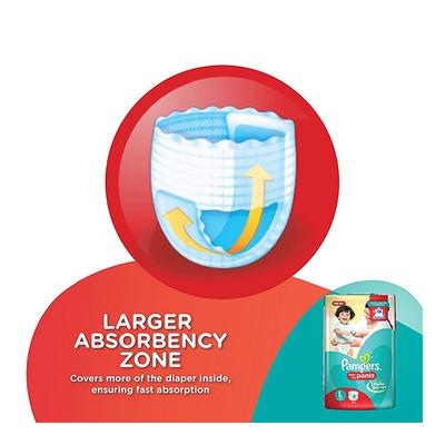 Pampers Baby Dry Diaper Pants (XXL) 8's - Diapers & Wipes