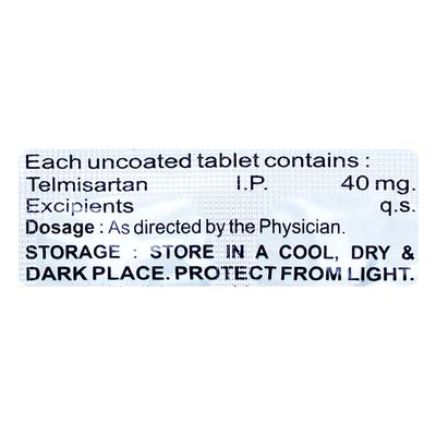 CUTEL 40 Tablet 10's - Hypertension-Ang