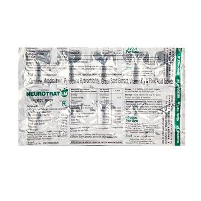 Neurotrat LM Tablet 10'S (N) - Supplements-Vam