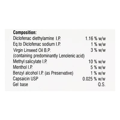 ZONEX Gel 30gm - Pain relief-Nsa