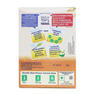 Nestle Nestum Stage 3 (10-24 Months) Powder 300 gm - Rice Fruits (Refill Pack) - Baby And Infant Supplements