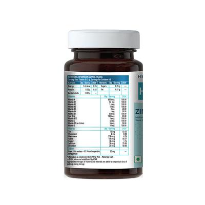 HealthKart HK Vitals Zinc Complex Tablet 60's - Calcium And Minerals