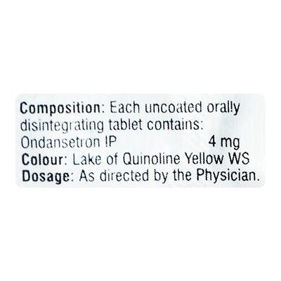 NAUSET 4mg Orally Disintegrating Tablet 10's - Vomitting/Emesis-Ant