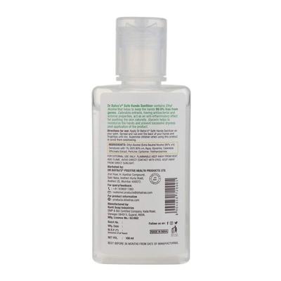 Dr Batra's Safe Hand Sanitizer (Pack of 5 x 100 ml) - Hand Sanitizer
