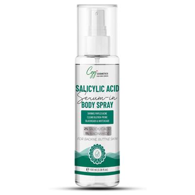 CGG Cosmetics Salicylic Acid Serum - In Body Spray For Backne, Buttne Skin 100 ml - Creams/Oils/Lotions