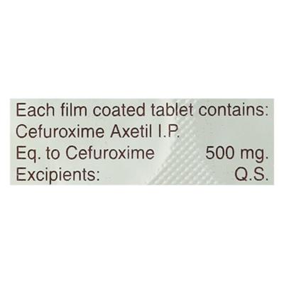 Ocef 500mg Tablet 10'S - Bacterial Infections-Cep